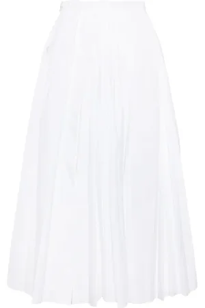 Jil Sander Falda con pliegues