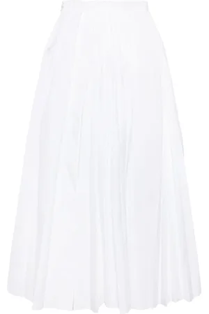 Jil Sander Falda con pliegues