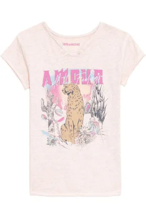 Zadig & Voltaire Playera con estampado gráfico