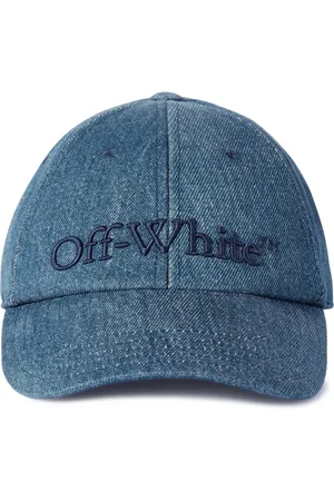 OFF-WHITE Gorra de mezclilla bordada