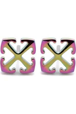 OFF-WHITE Aretes mini con motivo Arrow