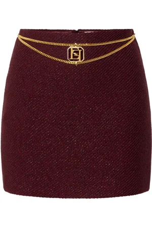 Elisabetta Franchi Falda corta con cadena
