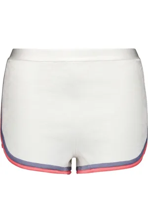 Fendi Shorts tejidos con ribete en contraste
