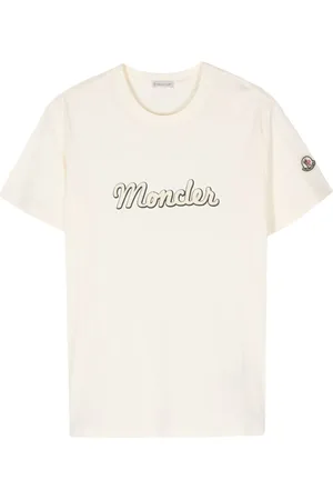 Moncler Playera con logo estampado