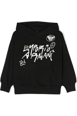 Emporio Armani Hoodie con logo estampado