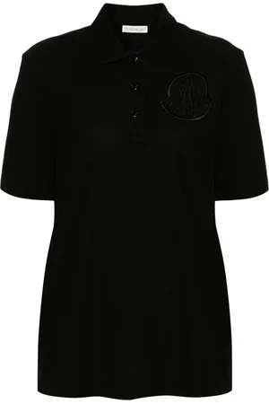 Moncler Playera tipo polo con logo bordado