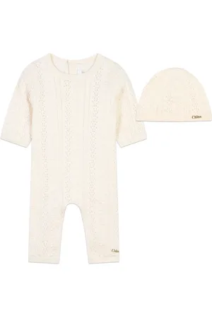Chloé Set de mameluco con rayas estampadas