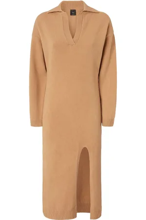 Pinko Vestido tejido con cuello en V