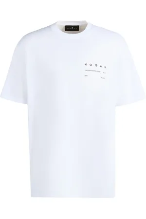 Hogan Playera con logo estampado