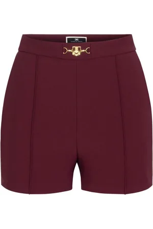 Elisabetta Franchi Shorts con aplique del logo
