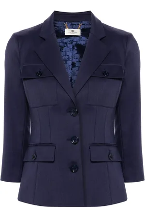 Elisabetta Franchi Blazer de sarga