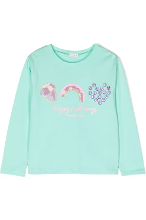 Billieblush Playera con logo estampado