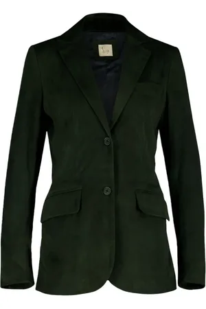 Paula Blazer de gamuza bordado