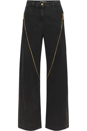 Elisabetta Franchi Jeans anchos con bolsillos
