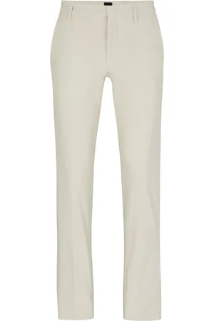 HUGO BOSS Pantalones slim con tiro medio