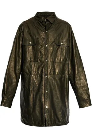 Rick Owens Sobrecamisa con diseño largo