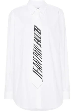 Jean Paul Gaultier Camisa con detalle de moño