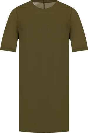 Rick Owens Playera con cuello redondo