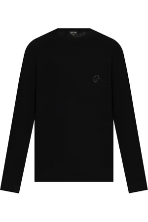 Giorgio Armani Suéter con logo bordado