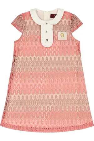 Aigner Vestido con aplique de encaje