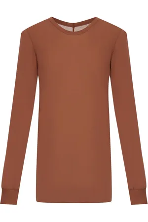 Rick Owens Playera con cuello redondo