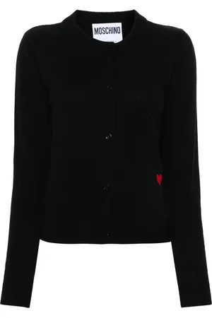 Moschino Cárdigan con corazón en intarsia