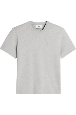 Ami Playera de canalé con logo bordado