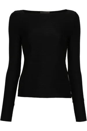 Emporio Armani Top con motivo de rayas