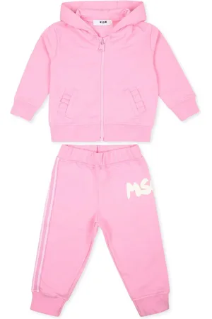 Msgm Traje deportivo con logo estampado