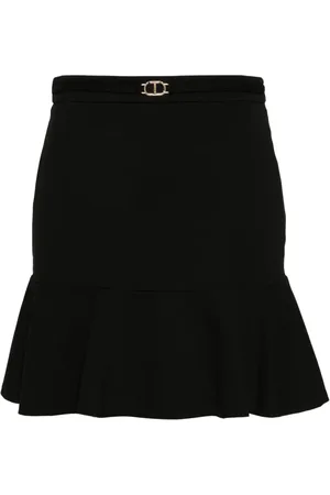 Twin-Set Falda corta con pretina en T