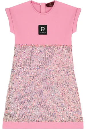 Aigner Vestido con apliques de lentejuelas