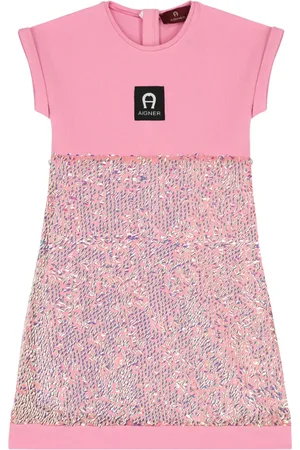Aigner Vestido con apliques de lentejuelas