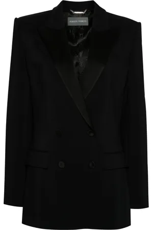 Alberta Ferretti Blazer con doble botonadura