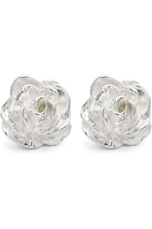 MAGDA BUTRYM Aretes en plata de ley con rosa