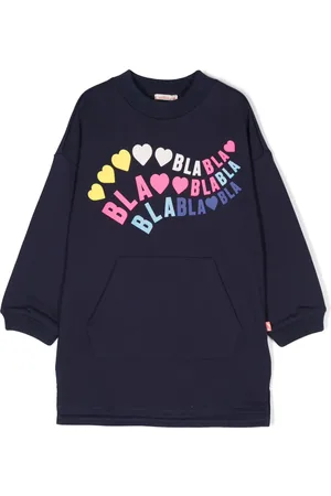 Billieblush Vestido con eslogan estampado