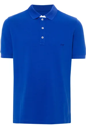 FAY Playera tipo polo stretch