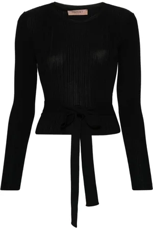 Twin-Set Top con detalle de moño