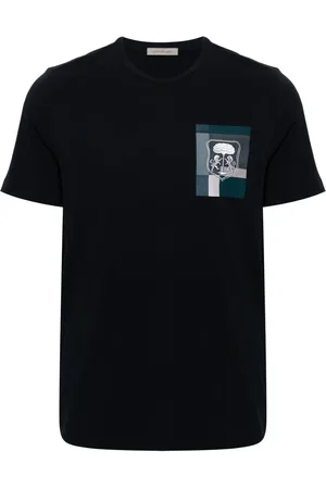 corneliani Playera con parche del logo