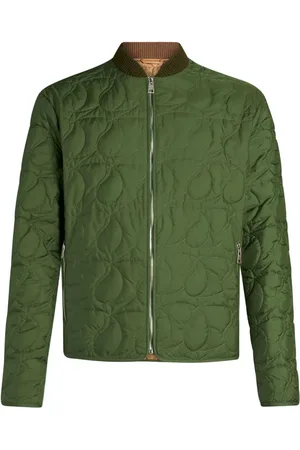 Etro Chamarra bomber con capitonado de cachemira