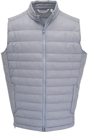 Peter Millar Chaleco capitonado con logo bordado