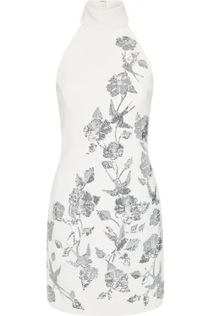 Rebecca Vallance Vestido corto Monroe bordado con lentejuelas