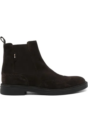 HUGO BOSS Botas con logo bordado