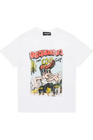 Dsquared2 Playera con estampado gráfico