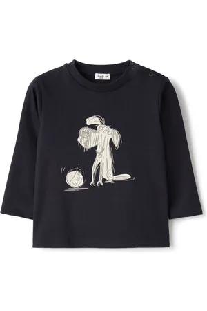 Il gufo Playera estampada