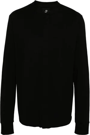 THOM KROM Camisa con bordes sin rematar
