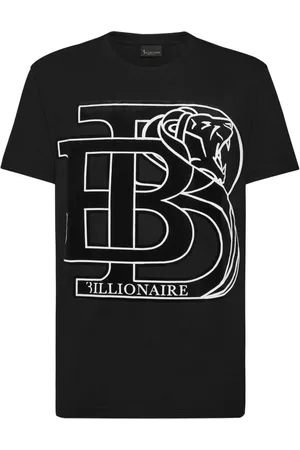 BILLIONAIRE Playera con aplique del logo