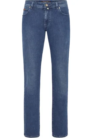 BILLIONAIRE Jeans rectos con parche del logo