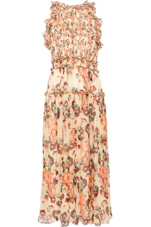 ULLA JOHNSON Vestido midi Elea