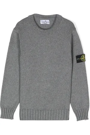 Stone Island Suéter con distintivo Compass