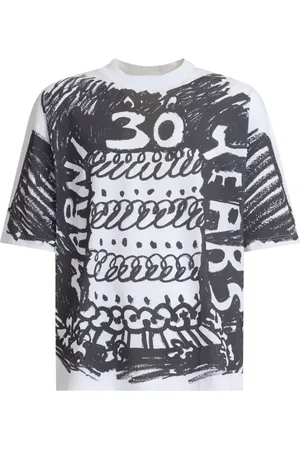 Marni Playera con diseño de sello